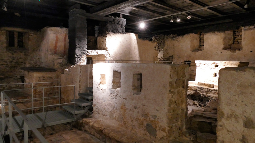 Meiringen Ausgrabungen Reformierte Kirche