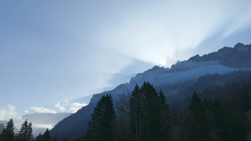 Kemmeribodenbad Morgen